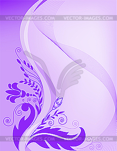 Abstract purple background - vector clip art