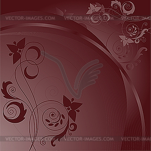 Abstract brown background - vector clipart