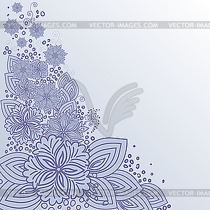 Flower design - vector image