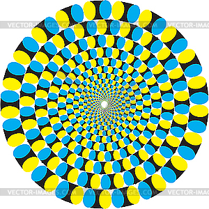 Illusion.  - vector image