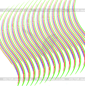 Colour lines - vector clip art