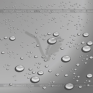 Water drops. - vector clip art