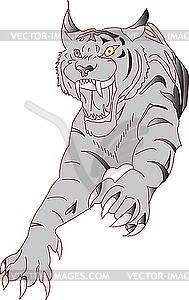 Tiger - vector clipart