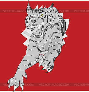 Tiger - vector clip art