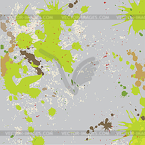Colour abstract stains. - vector image