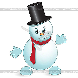 Snowman - vector clipart