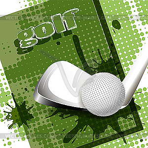 Golf - vector clipart