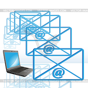 E-mail - vector clip art