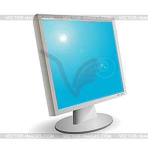 Monitor - vector image