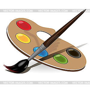 Paints - vector image