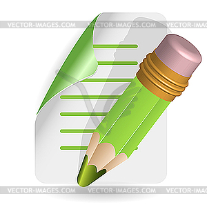 Pencil - vector clip art