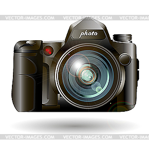 Photo camera - vector image