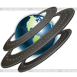 Road - vector clip art