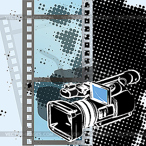 Video camera - vector clipart