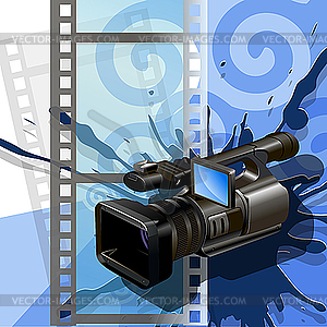 Video Camera - vector clip art