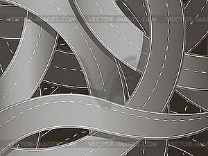 Road - vector clip art