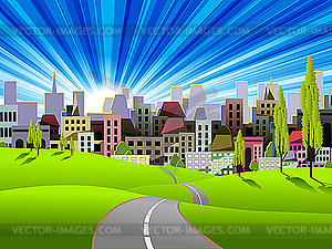 City - vector image