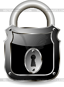 Padlock - vector image