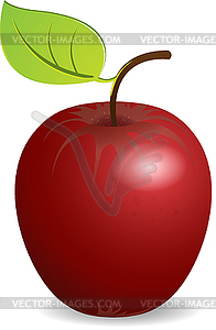 Red Apple - vector clipart