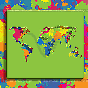 Color world - vector image