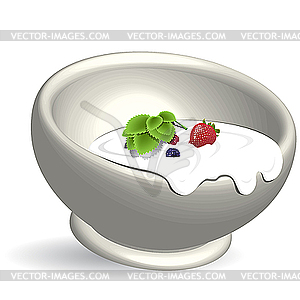 Dairy product - vector clipart