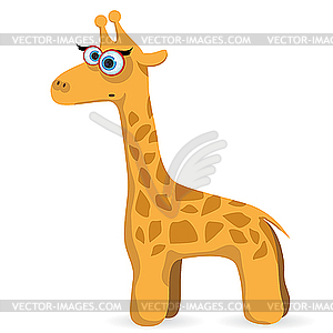 Giraffe cartoon - vector image