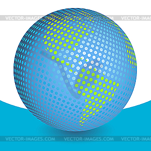 Globe - vector image