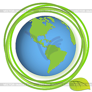 Globe - vector EPS clipart