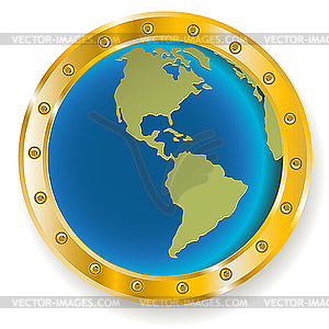 Globe - vector image