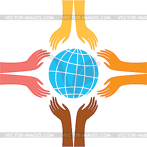 Sign of peace - vector clipart
