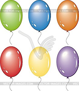 Air balloons - vector clipart