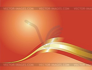 Red background - vector image