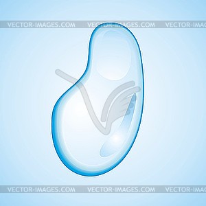Water drop - vector image
