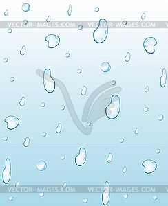 Water drops - vector clipart