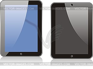 Tablet computer - vector clipart