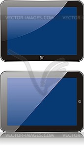 Tablet computer - vector clipart