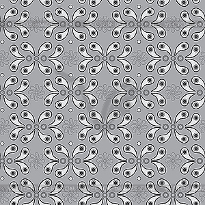 Vintage seamless background - vector clipart