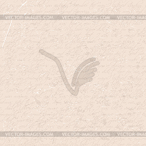 Seamless texture of old paper - vector clip art