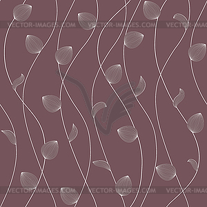 Floral seamless pattern - vector clip art