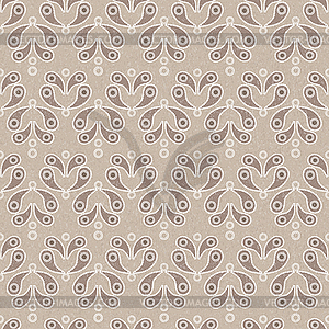 Vintage seamless background - vector image