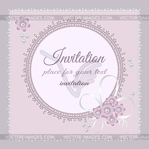 Ornate lace background - vector EPS clipart