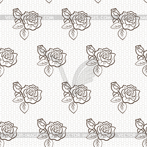 Elegant lace pattern - vector clipart