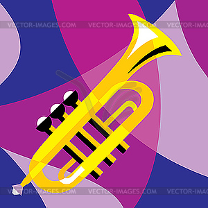 Trumpet - vector clipart