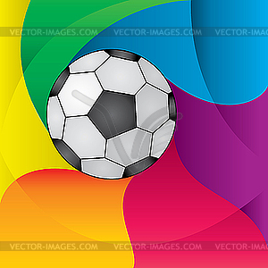 Soccer ball - vector clip art
