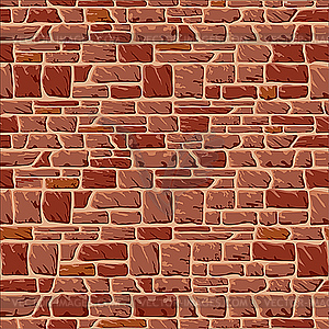 Stone wall background - vector image