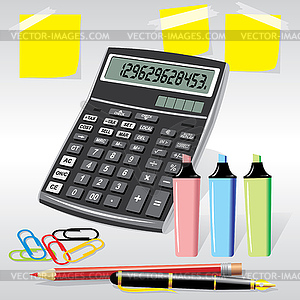 Stationery - vector EPS clipart