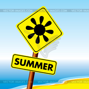 Summer symbol - vector clipart