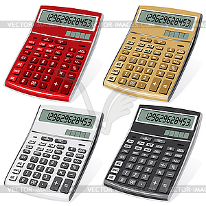 Calculator - vector clipart