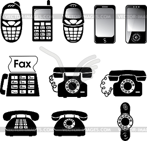 Phones - vector EPS clipart