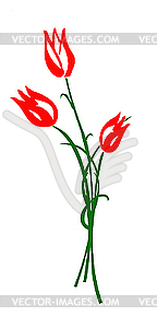 Tulip - vector clipart